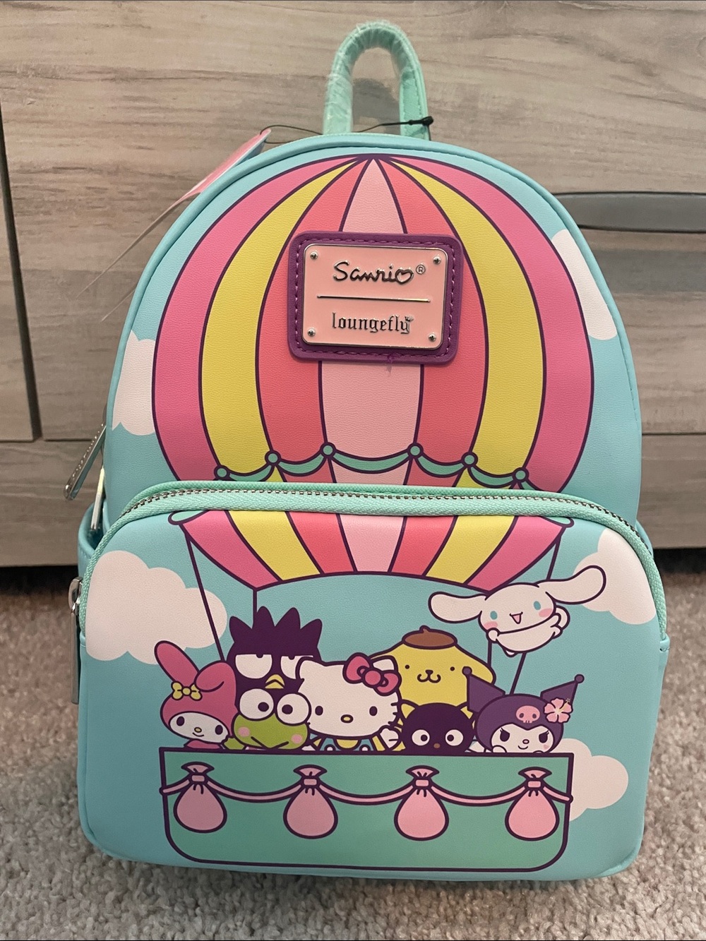 NWT Loungefly Sanrio Hello Kitty & Friends hot air balloon 🎈 mini backpack